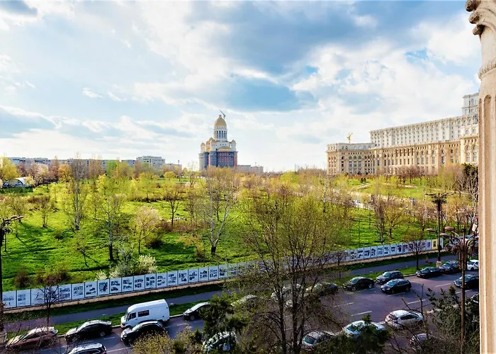 アパート Parliament Merlot Unirii Square 5 Bedrooms Luxury Old Town ブカレスト